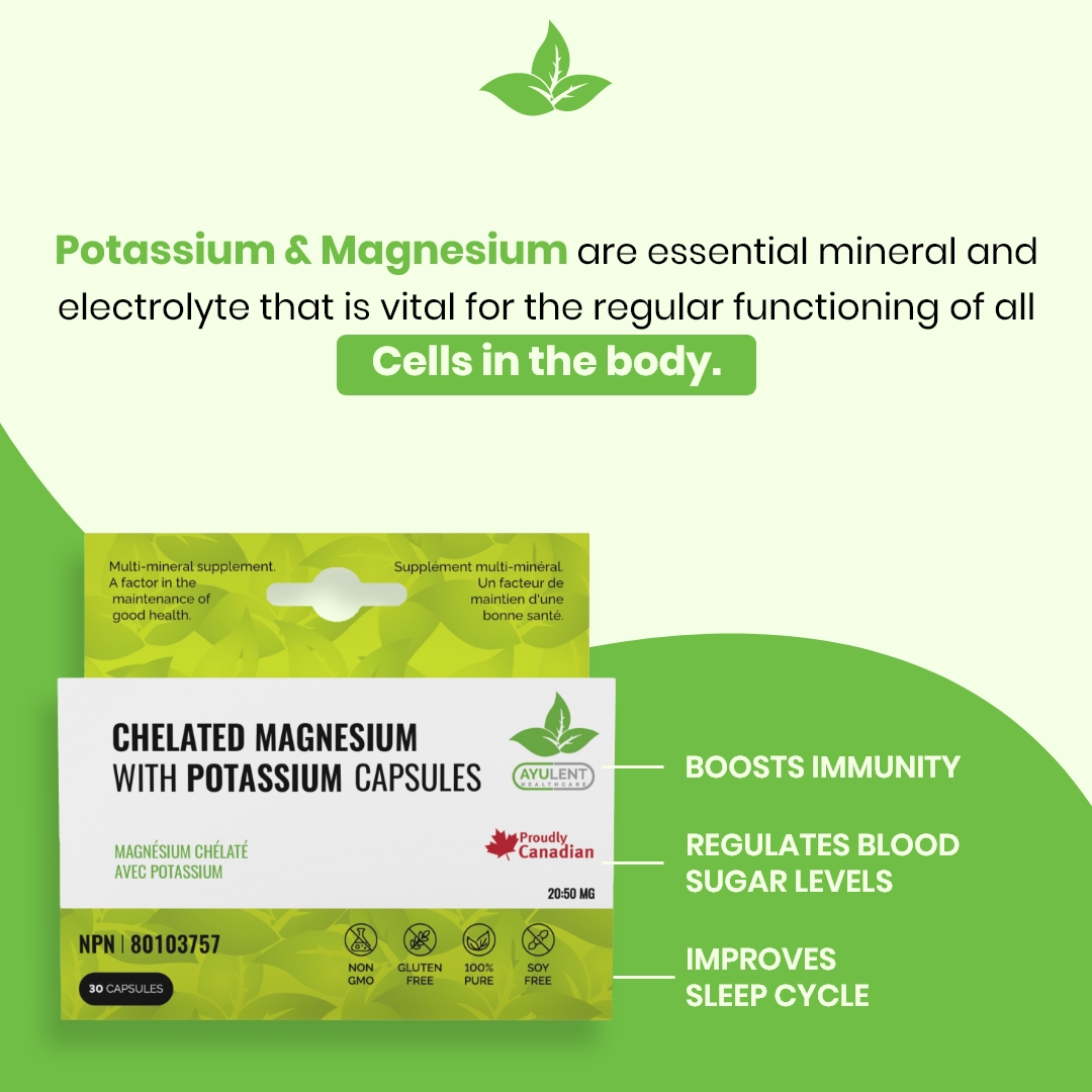 Chelated Magnesium with Potassium Capsules - Image 2